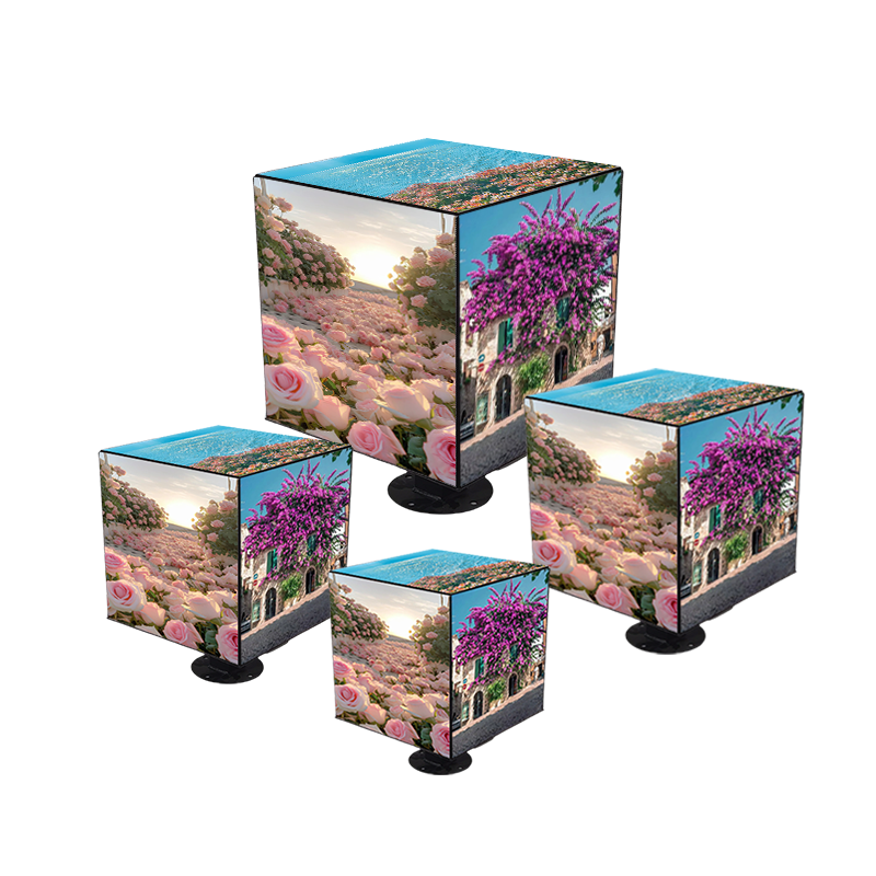 Outdoor Magic Cube Screen - Five-sided Hanging, Lighting up the Multi-dimensional Visual Feast in Outdoor Spaces(Price for reference)