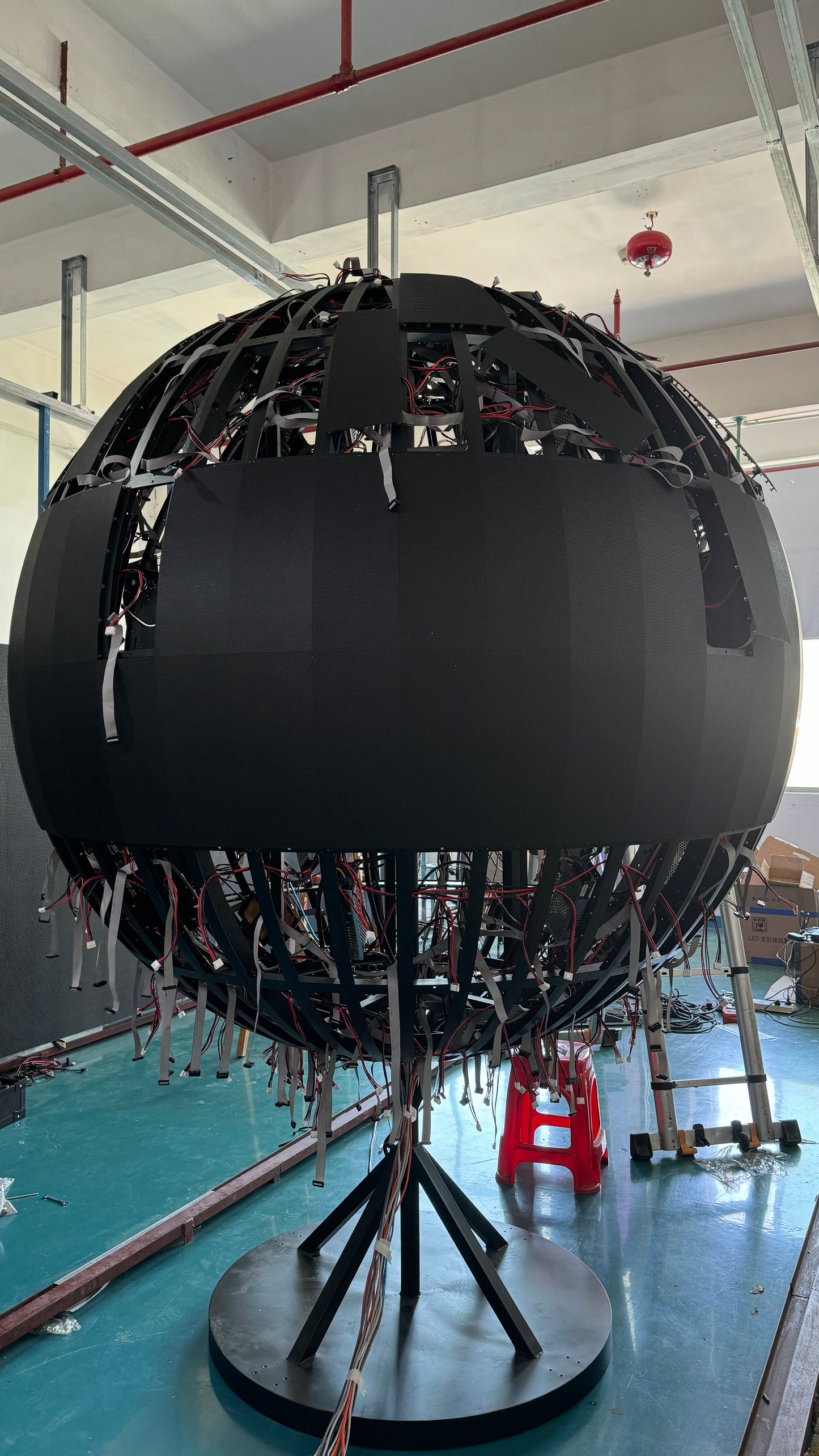 Outdoor Spherical Screen, Illuminating Outdoor Spaces and Creating a Visual Feast (Price for reference)