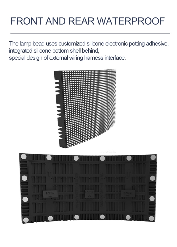 Indoor Flexible Screen - 960mm * 960mm Sheet Metal Cabinet Full-color Screen, Creating Dynamic Indoor Special-shaped Displays (Prices for Special Shapes Calculated Based on the Actual Design)