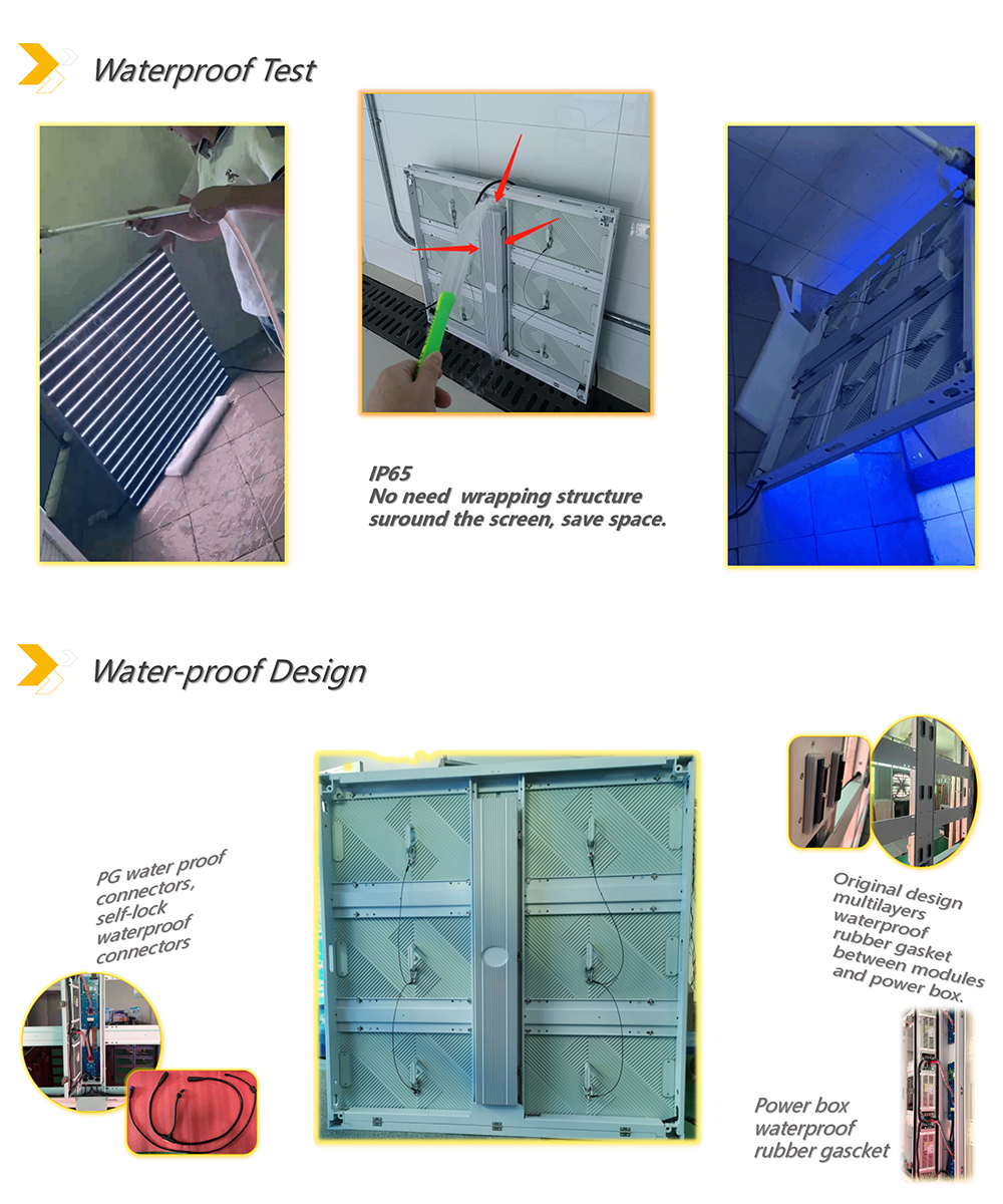 Preferred LED Energy-saving Outdoor Screen - (Common Cathode) Front Maintenance, 1000mm * 1000mm Profile Cabinet (Plastic Bottom Shell), a New Energy-saving Choice for Outdoor Display(Price for reference)