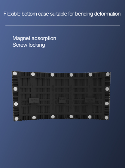 Indoor Flexible Screen - 960mm * 960mm Sheet Metal Cabinet Full-color Screen, Creating Dynamic Indoor Special-shaped Displays (Prices for Special Shapes Calculated Based on the Actual Design)