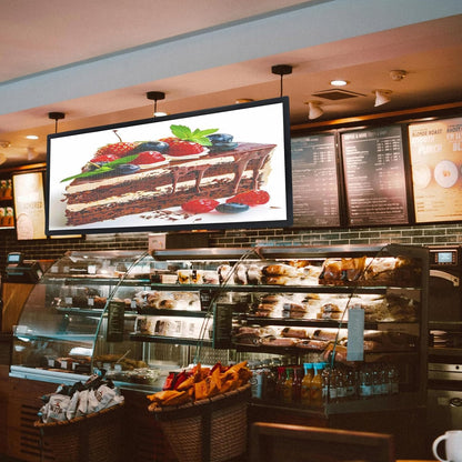 P3 Full Color LED Scrolling Programmable Sign Brightness Adjustable, IP65 Outdoor Digital Message Board, WiFi + USB Control Led Message Signs for Restaurant to Display Text/Images/Video 40''x17''