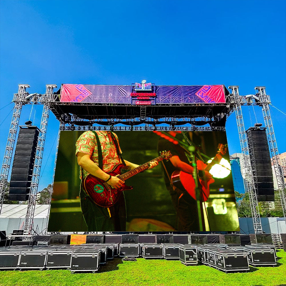 Outdoor Curved Rental LED Screen - 500mm * 500mm, Create a Unique Visual Experience (Price for reference)