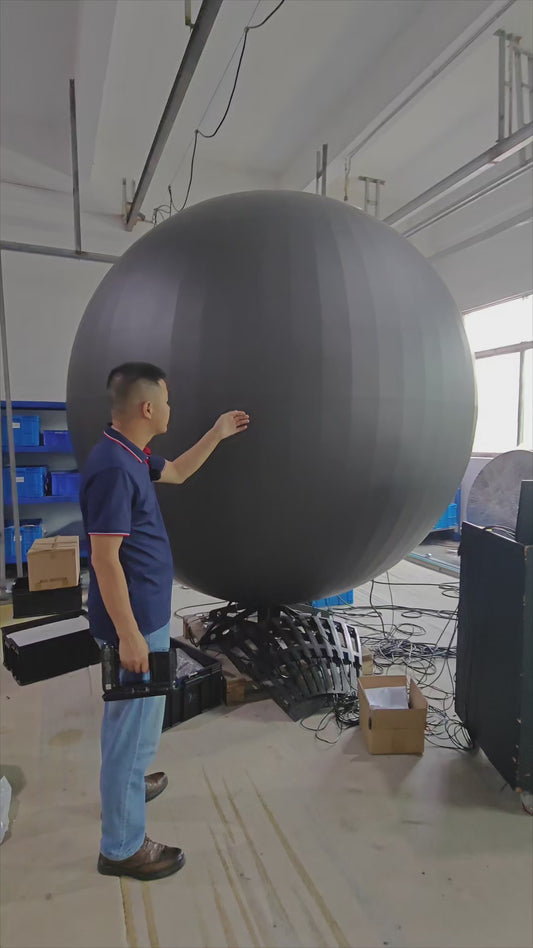 Indoor Spherical Screen, Creating a Unique Visual Focus in the Space (Price for reference)